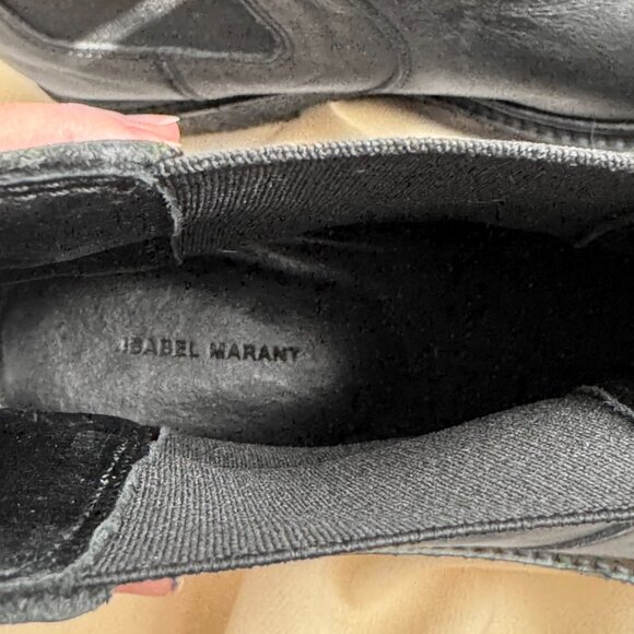 Isabel Marant "Celton" Boot in Black, size 39 (fits 38.5) - Picture 5 of 8